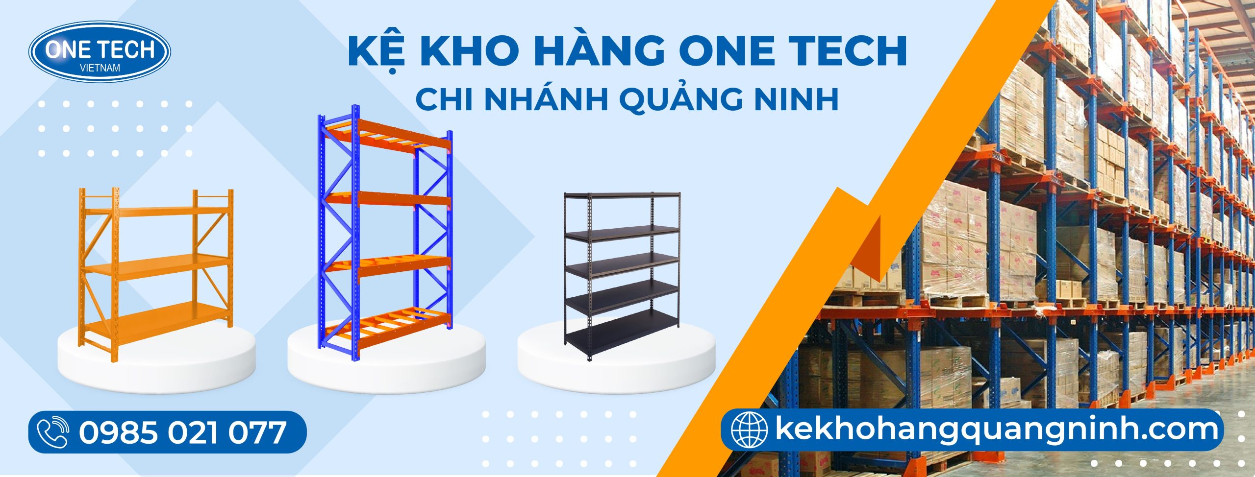 banner kệ kho hàng quảng ninh