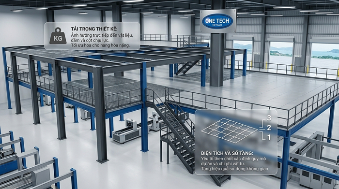 Báo giá kệ sàn mezzanine Quảng Ninh Báo giá kệ sàn mezzanine Quảng Ninh theo tải trọng và diện tích