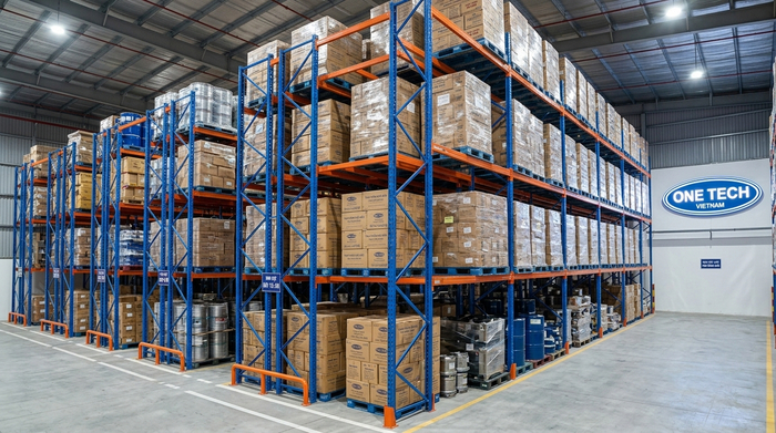 Kệ drive in cho kho logistics Quảng Ninh Kệ drive in tại kho logistics Quảng Ninh lưu trữ pallet số lượng lớn