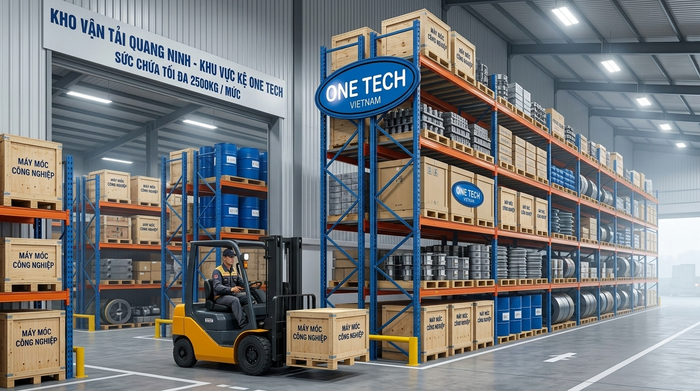 Kệ pallet Quảng Ninh trong kho vận công nghiệp Kệ pallet Quảng Ninh trong kho vận công nghiệp