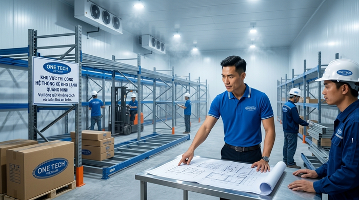 Lắp đặt kệ kho lạnh Quảng Ninh Lắp đặt kệ kho lạnh Quảng Ninh cho kho công nghiệp
