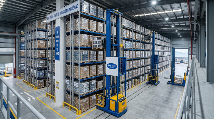 Các mẫu Stacker-Crane chuyên dụng tại Quảng Ninh
