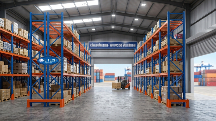 Hệ thống logistics cảng biển Quảng Ninh Hoạt động logistics sôi động tại cảng biển Quảng Ninh