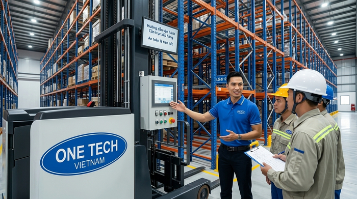 Đào tạo vận hành Stacker-Crane Quảng Ninh sau lắp đặt