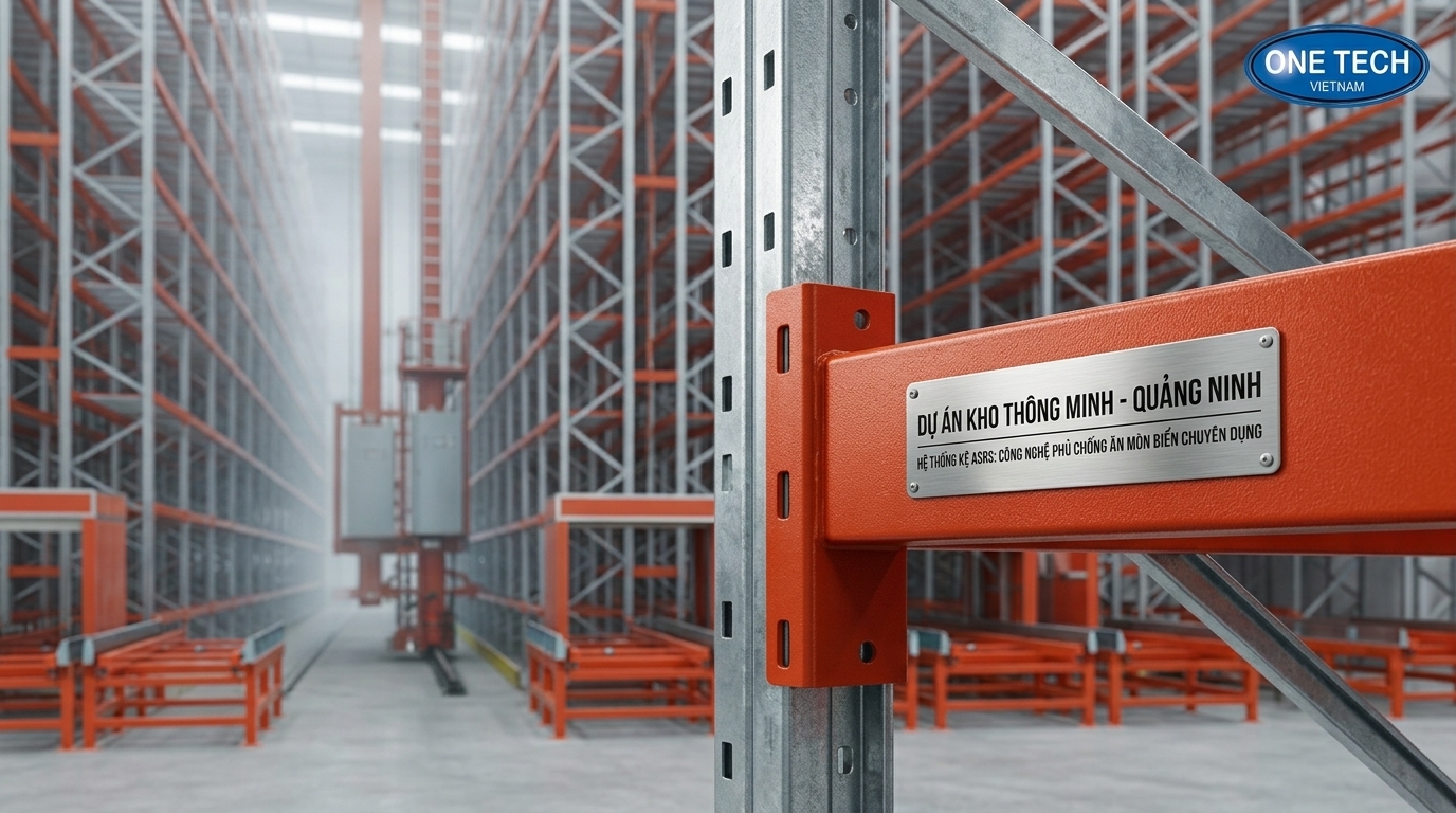 Giải pháp chống ăn mòn cho kệ kho ASRS Quảng Ninh