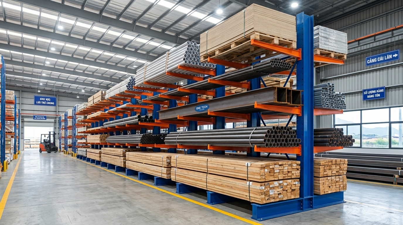 Các loại hàng hóa phù hợp với kệ tay đỡ Quảng Ninh