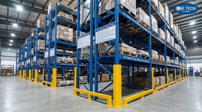 Phụ kiện an toàn kệ kho công nghiệp Phụ kiện an toàn cho kệ kho công nghiệp nặng tại Quảng Ninh