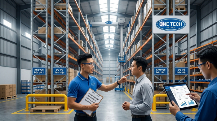 Quy trình lắp đặt Stacker-Crane Quảng Ninh