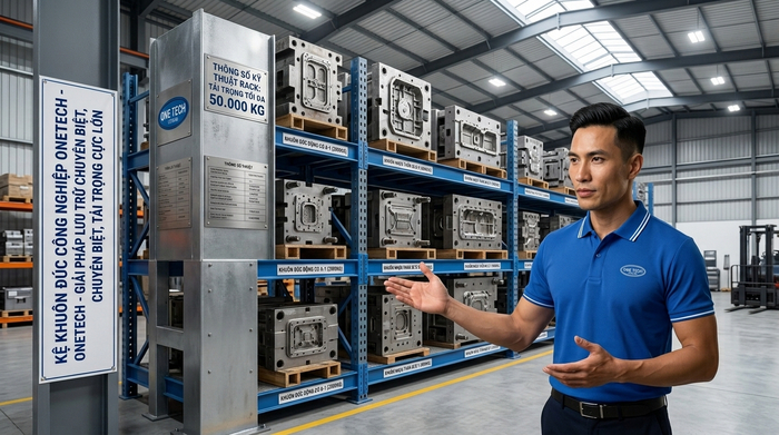 Tư vấn Kệ Khuôn Quảng Ninh theo tải trọng và mặt bằng kho