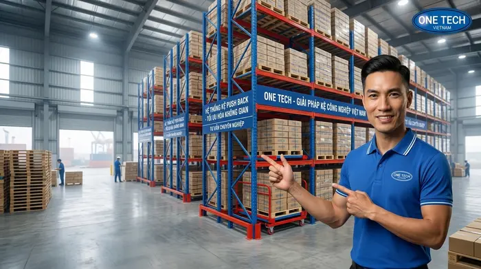Tư vấn kệ push back Quảng Ninh trực thuộc tập đoàn OneTech