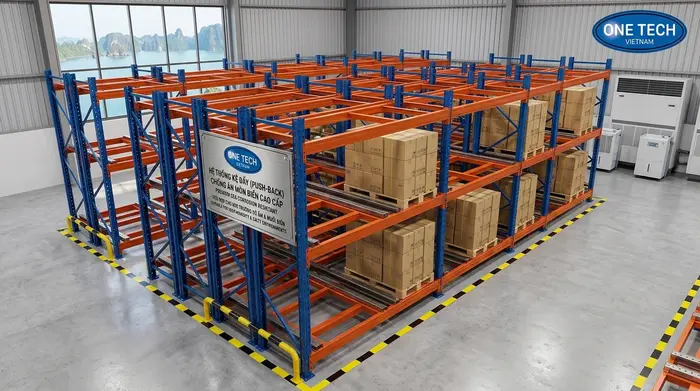 Vật liệu kệ chống ăn mòn cho kệ push back Quảng Ninh ven biển