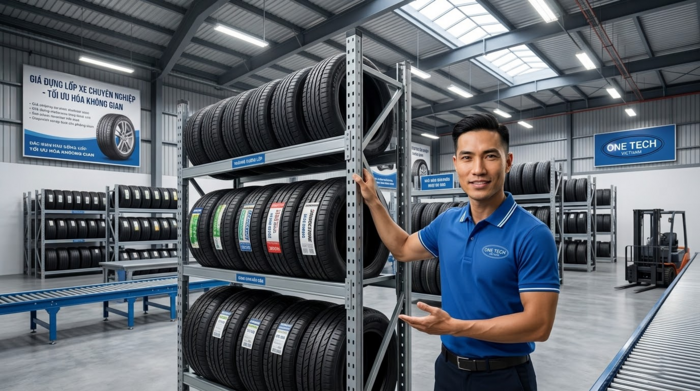 Bản vẽ 3D kệ lưu trữ lốp xe theo mặt bằng Bản vẽ 3D kệ lưu trữ lốp xe theo mặt bằng