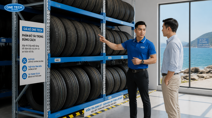 Bảo dưỡng kệ lưu trữ lốp xe ven biển Bảo dưỡng kệ lưu trữ lốp xe ven biển