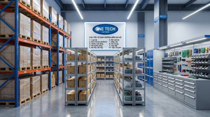 Báo giá kệ kho linh kiện điện tử Quảng Ninh theo khảo sát thực tế