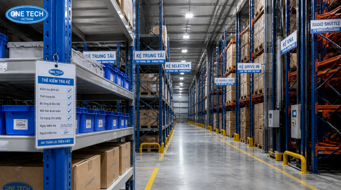 Bảo trì kệ kho logistics Quảng Ninh Bảo trì định kỳ kệ kho logistics Quảng Ninh