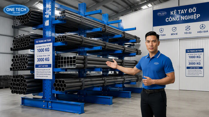 Đào tạo quy trình sử dụng kệ để ống thép an toàn sau lắp đặt