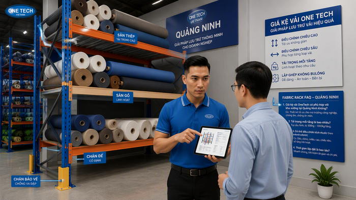 Câu hỏi thường gặp về kệ để vải Quảng Ninh
