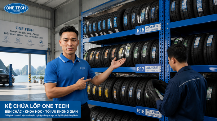 Kệ để lốp xe Quảng Ninh cho garage ô tô Kệ để lốp xe Quảng Ninh cho garage ô tô