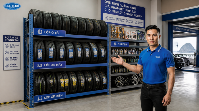 Kệ trung tải để lốp xe Quảng Ninh Kệ trung tải để lốp xe Quảng Ninh