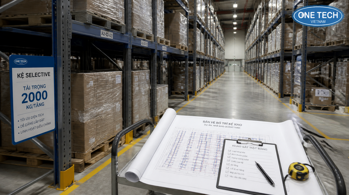Khảo sát thiết kế Kệ kho logistics Quảng Ninh Khảo sát kho trước khi thiết kế kệ kho logistics Quảng Ninh