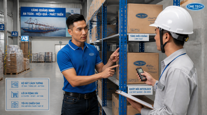 Quy trình khảo sát và lắp đặt kệ tải trọng nhẹ Quảng Ninh Khảo sát lắp đặt kệ tải trọng nhẹ Quảng Ninh tại kho thực tế