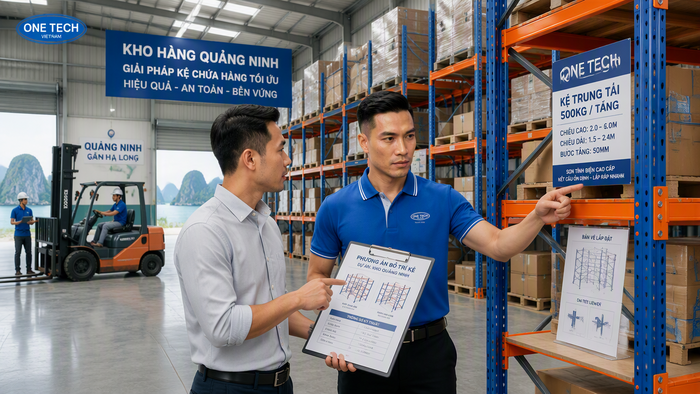 Tư vấn và bàn giao kệ xếp chồng tại Quảng Ninh