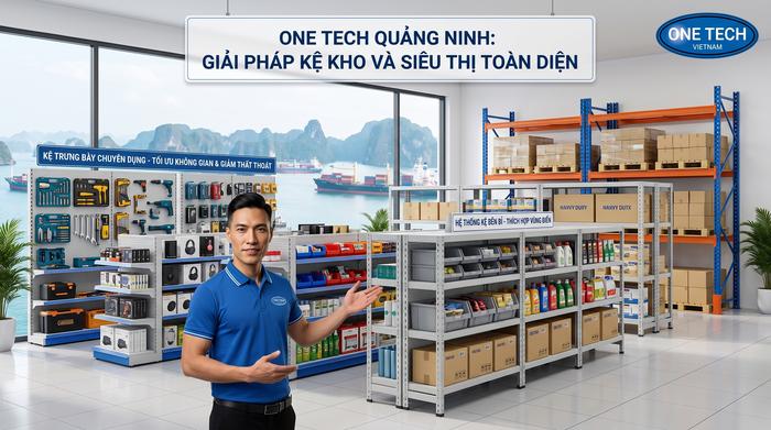 Kệ kho siêu thị Quảng Ninh tối ưu lưu trữ Hệ thống kệ kho siêu thị Quảng Ninh cho kho hàng và khu bán lẻ