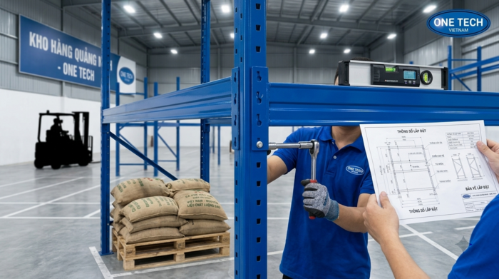 Lắp đặt kệ kho cà phê Quảng Ninh Đội kỹ thuật lắp đặt kệ kho cà phê tại Quảng Ninh theo bản vẽ